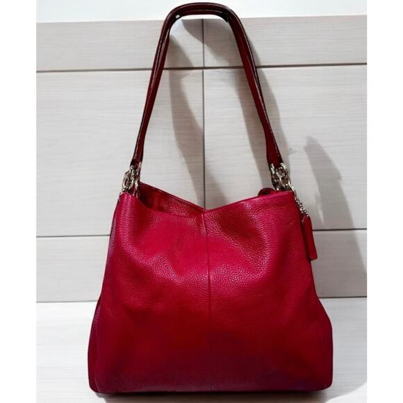 Coach F35723 Madison Phoebe Leather Shoulder Bag - Picture 12 of 12